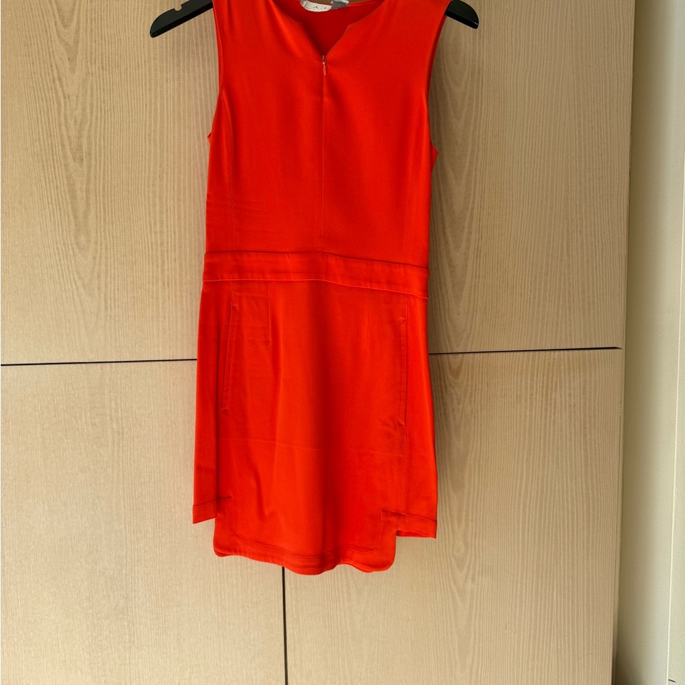 A.L.C. Sleeveless Mini Dress in orange